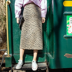 个性豹纹裙，女装，轩之秀