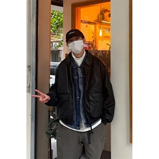 网图现货加厚加棉皮衣飞行员外套1209-1-JK19-P90主推可谈，男装皮衣，星座1209-1