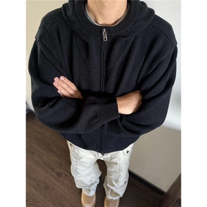 网图 老钱风 Cleanfit北极绒连帽针织开衫外套 W1773/特P68图片