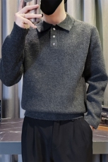 B216MY5156P652025秋冬新款男士POLO衫领毛衣针织衫，男装针织衫/毛衣，电商B216（原B302）