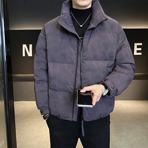 店主风 2025年立领90白鸭绒帅气保暖羽绒服男LMS2510-P300图片