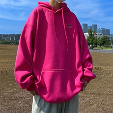 抖音得物供货可提供视频春装重磅美式宽松连帽卫衣DL2373，男装卫衣，电商A486