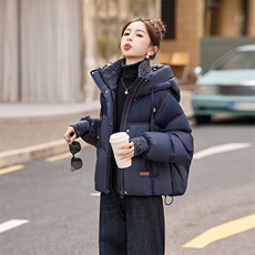 【已ce！款式极好】现货白鸭绒外套，女装羽绒服，素月