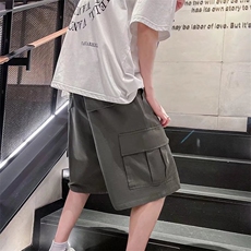 男春夏季新款时尚潮流休闲裤斜纹工装短裤KD10P30，男装休闲裤，星座1116-2