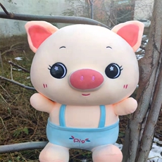 张强玩具 背带猪