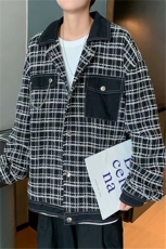 新款潮流潮牌港风ins痞帅炸街休闲宽松男女情侣夹克衫W1863-P58，男装夹克，星座512-4