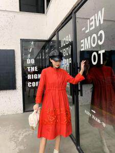 春季新款，网纱绣花欧版风衣，女装风衣，得瑟空间