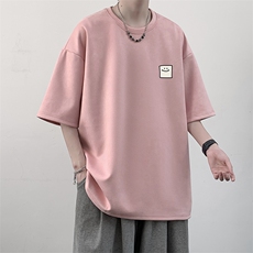 麂皮绒短袖t恤男大码半袖男大皂风JD82316-P25，男装T恤，电商A040