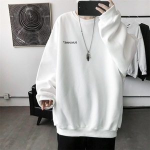 W33 情侣印花圆领秋冬卫衣 常规P28 加绒P38 S-5XL 支持定制图片
