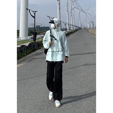 B221美式ins街头hiphop宽松工装休闲裤子LK23122-P65控88，男装休闲裤，电商B221
