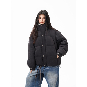 90%绒新标有报韩版宽松羽绒服外套Y2666/P350现货