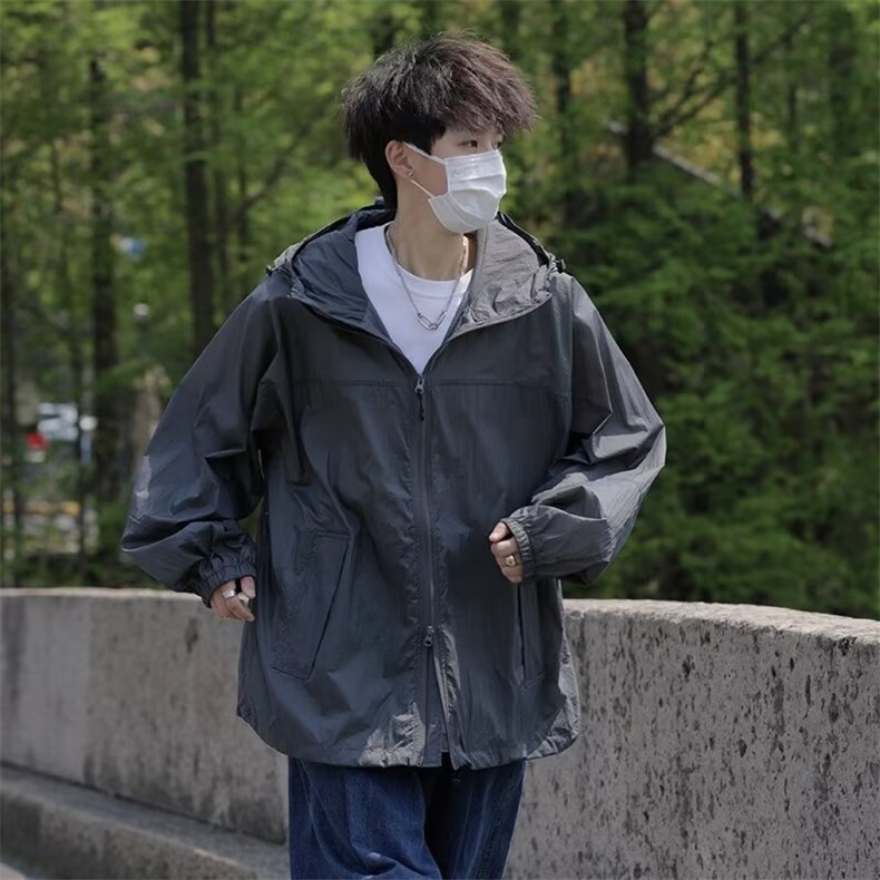 青春流行男夹克文艺潮外套山系防晒衣F589P38,男装夹克,星座1116-2