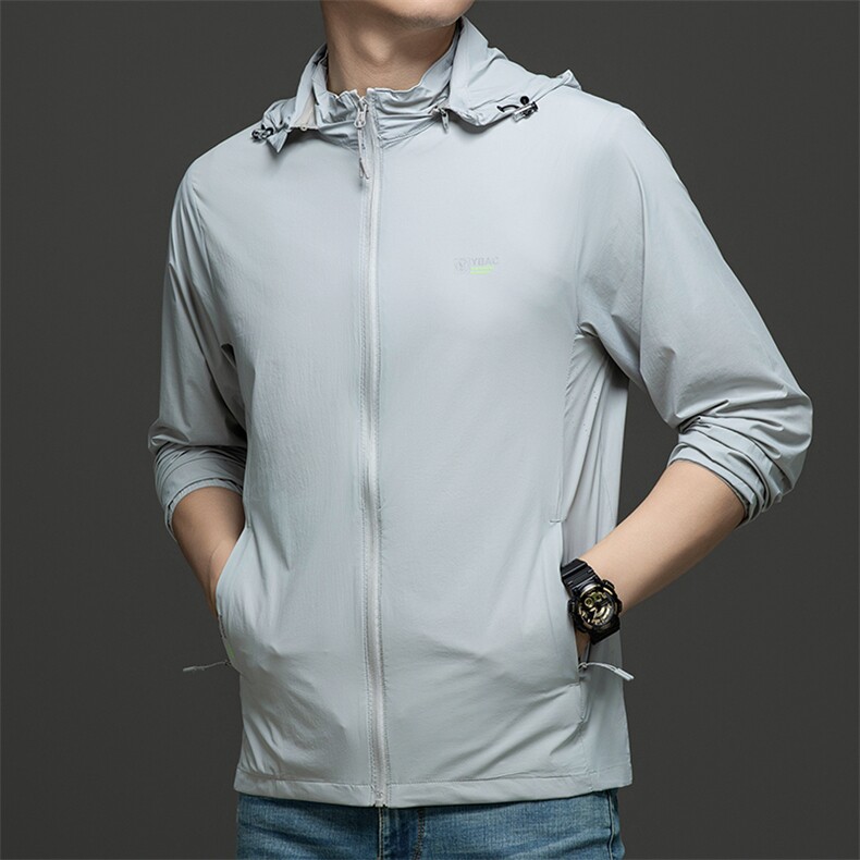 B-N7837夏季男士透气皮肤衣速干外穿防晒服薄款户外免烫外套图片