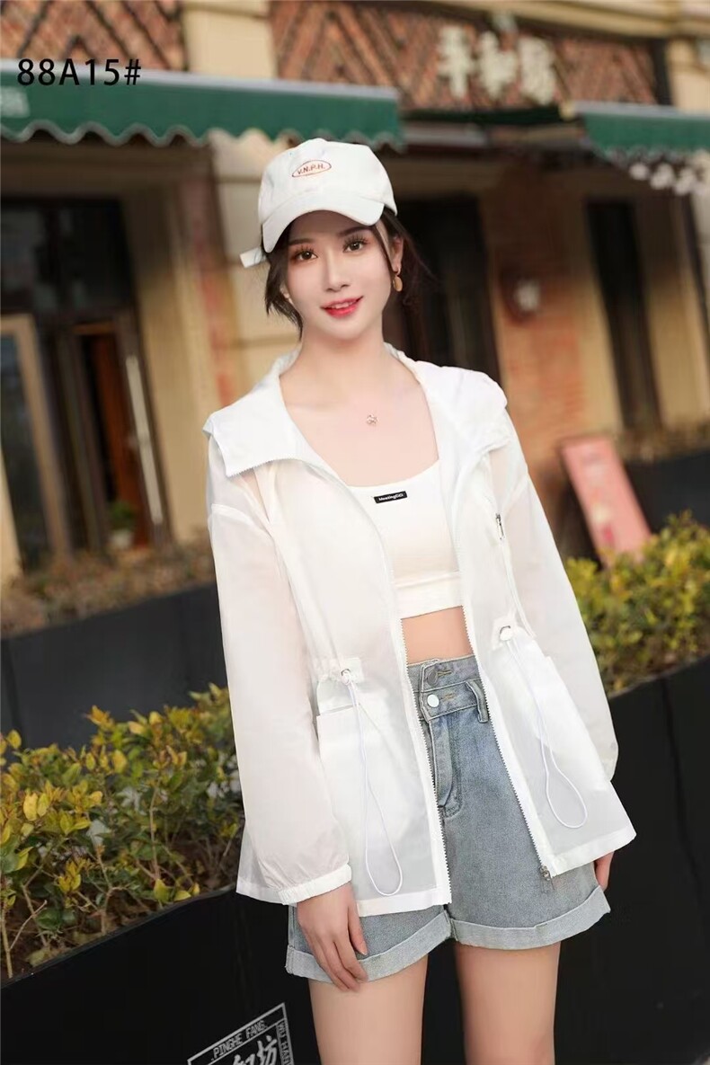2025时尚简约百搭防晒衬衣薄款休闲,女装衬衫,翩雅女装供货