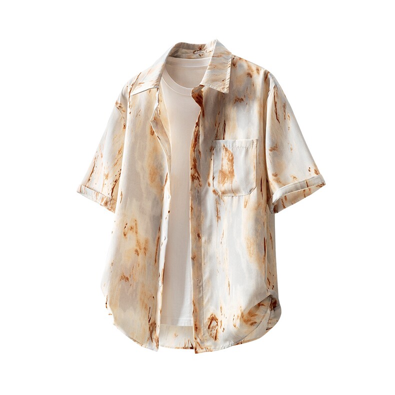 短袖衬衫DCS78034P35短裤DK88041P18大码M-5XL套装TZ88034P53控98，男装牛仔裤，星座227-7