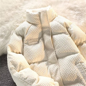 冬季潮高街oversize服男女加厚高级感情侣衣外套 W6232-P88图片