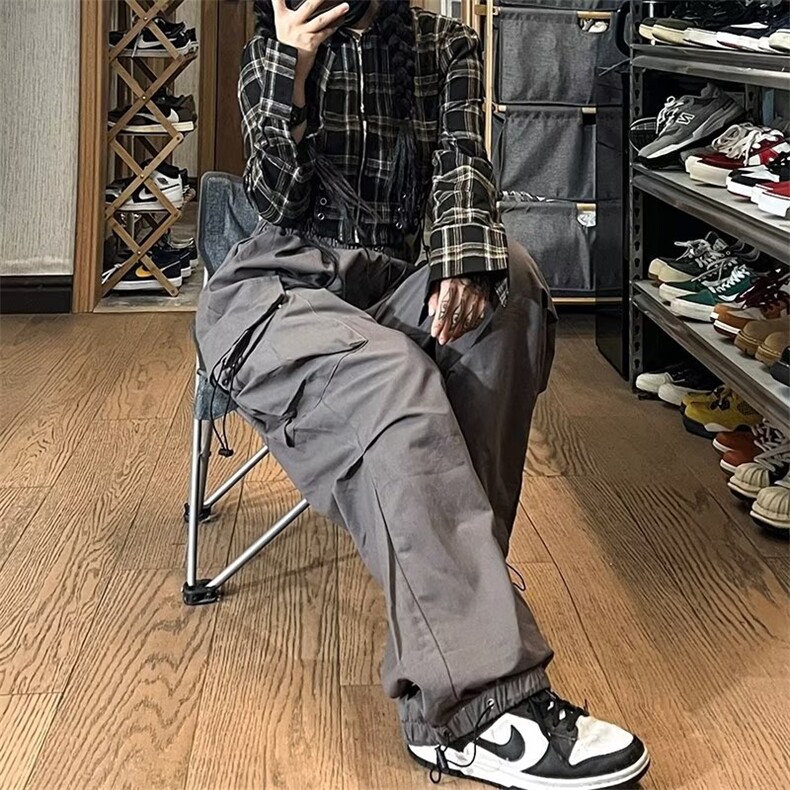cityboy黑武士裤子男夏季日系复古多口袋工装裤高街休闲K0024-P38,男装休闲裤,星座1008