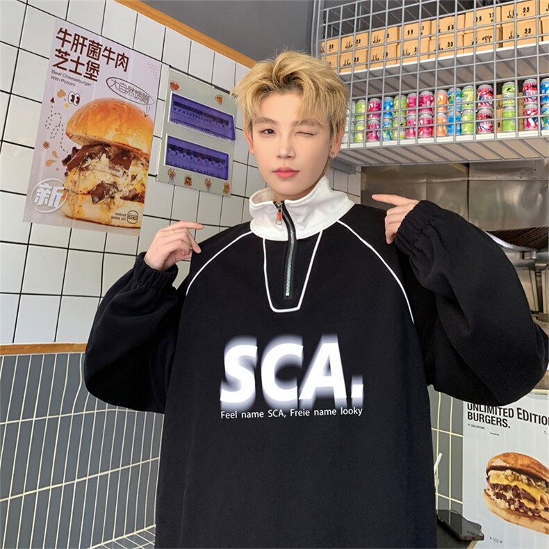 特P48控8835棉65聚酯纤维POLO衫休闲宽松卫衣LP2481，男装Polo衫，电商B370