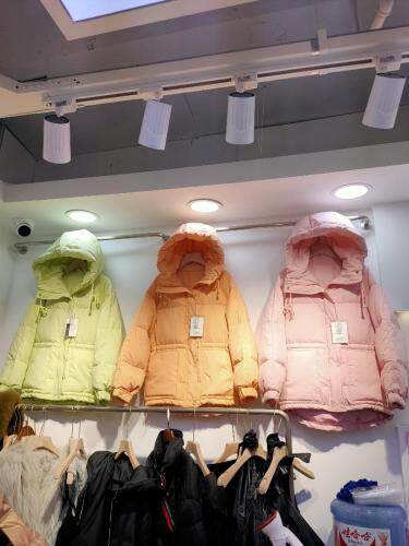 羽绒服，羽绒棉，都爆,女装羽绒服,时尚靓姿