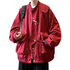 错位门禁飞行员夹克男外套男棒球衣服XH26-P70，男装夹克，电商B367