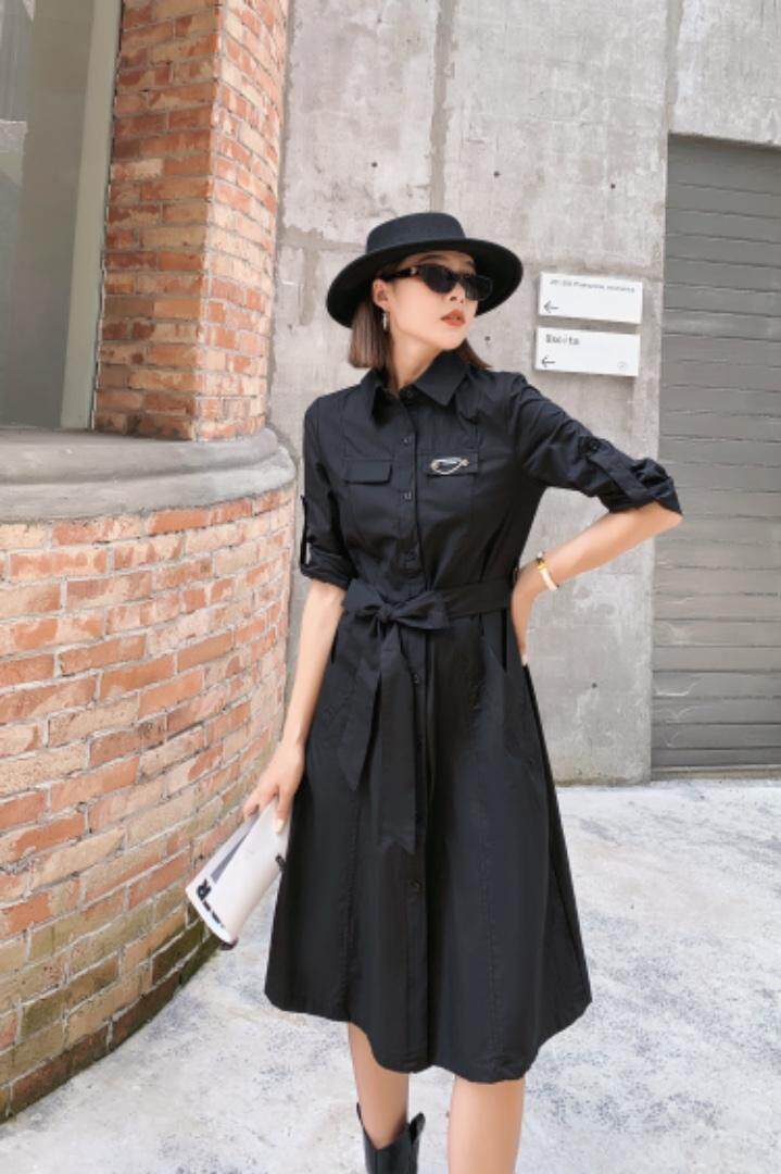 秋季新款连衣裙，女装连衣裙，芯俪歌 芭绯