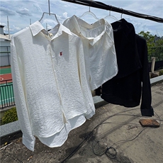 TC01男女休闲长袖衬衫短裤风套装棉麻透气凉爽高级面料慵懒风，男装牛仔裤，星座115A(原星座507）