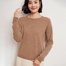 打底衫女2025年春季新款气质内搭气质套头毛衣，女装羊毛衫，蚂蚁派对工厂直营店