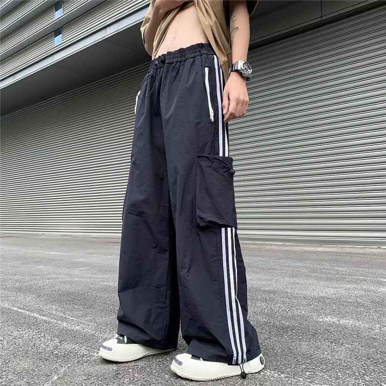 夏季长裤直筒男工装裤时尚潮牌休闲裤青春流K1167-P40,男装休闲裤,星座1109-3