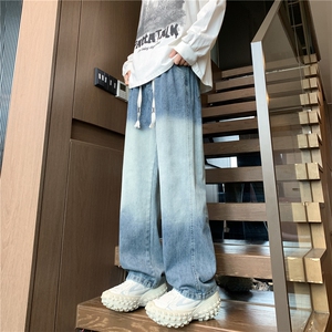 渐变色水洗牛仔裤 A158-NZK8301-P35特批图片