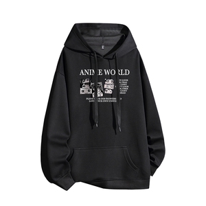 得物供货、复合重磅420克现货连帽卫衣宽松HD019-1-HML436-特P45图片