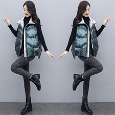 2020冬季新款韩版时尚立领棉马甲，女装棉衣/棉服，千千佰惠