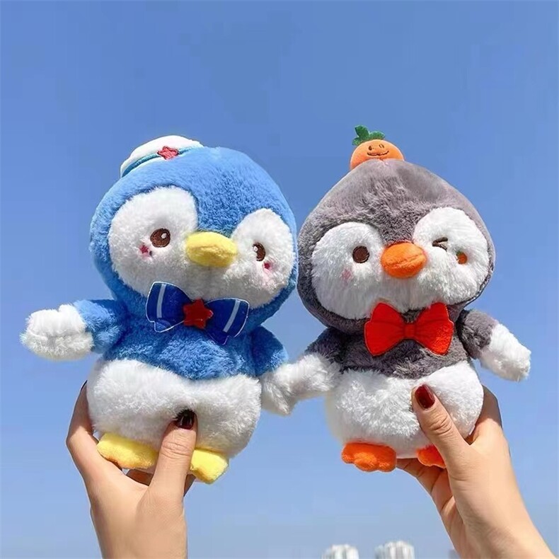 海军企鹅，小芊伊毛绒玩具