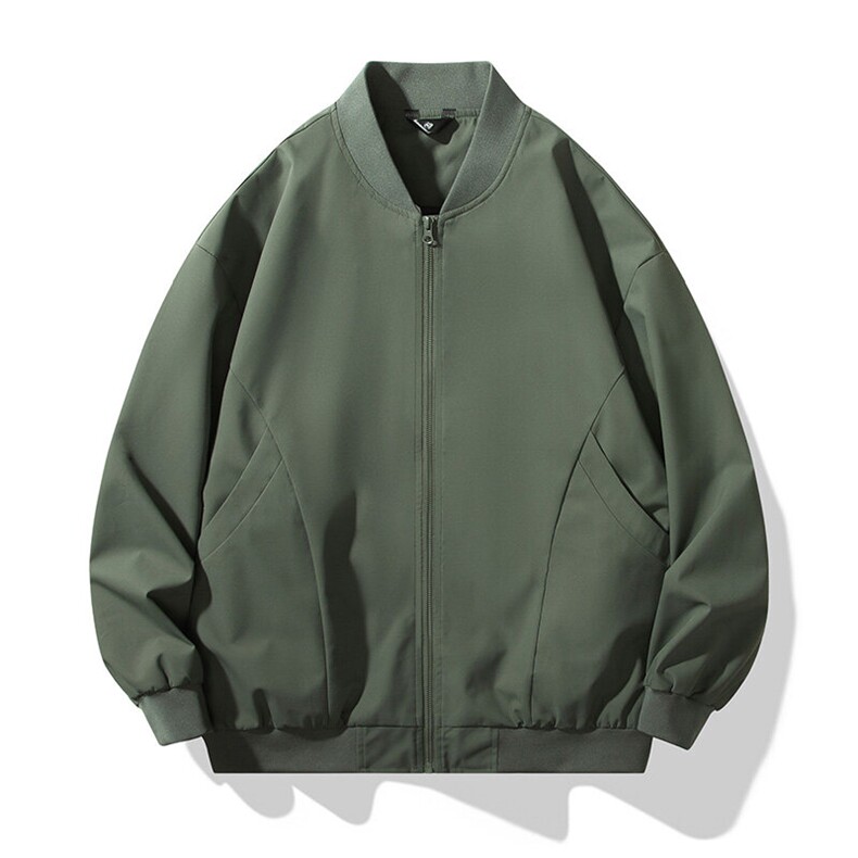 秋季外景飞行员夹克男宽松棒球服DSA157B-JK7860-P58图片