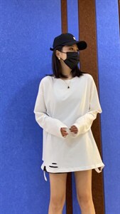 纯色打底衫图片