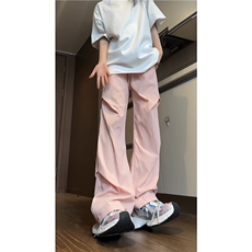 INS夏季舒适透气垂感男女宽松阔腿休闲裤B315-K24105-特P30控58，男装休闲裤，电商B315