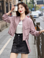 海宁皮衣女真皮2025年新款爆款高端绵羊皮时尚立领短款皮夹克外套，女装皮衣，臻衣坊