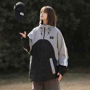 直播数据款 山系户外美式防风防水防污冲锋衣夹克外套 6609-P70图片