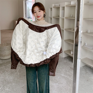 现货！24冬装鹿皮绒羽绒服带仿真毛领1C056- A28- P245 -K368图片