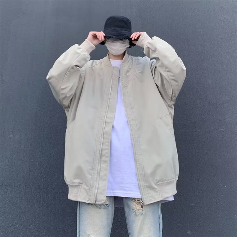 美式高街棒球服男士潮牌飞行夹克宽松休闲青年学生外套HJ488-P65,男装夹克,星座1008-1