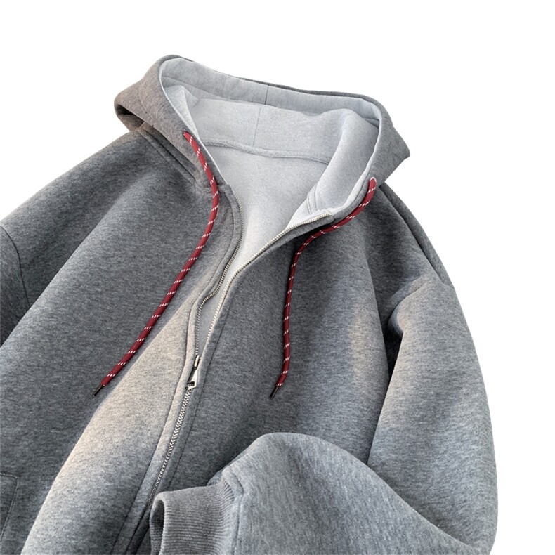 重磅拼色男女连帽卫衣特P58M-3XL,男装卫衣,电商B325