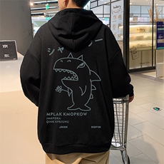 KS21092-P38加绒-P43连帽开衫卫衣男运动外套大码班服，男装卫衣，电商A040