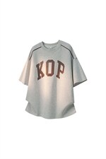 2026美式重磅冰感复古字母短袖T桖春夏DX2618特P28控59，男装T恤，电商B208