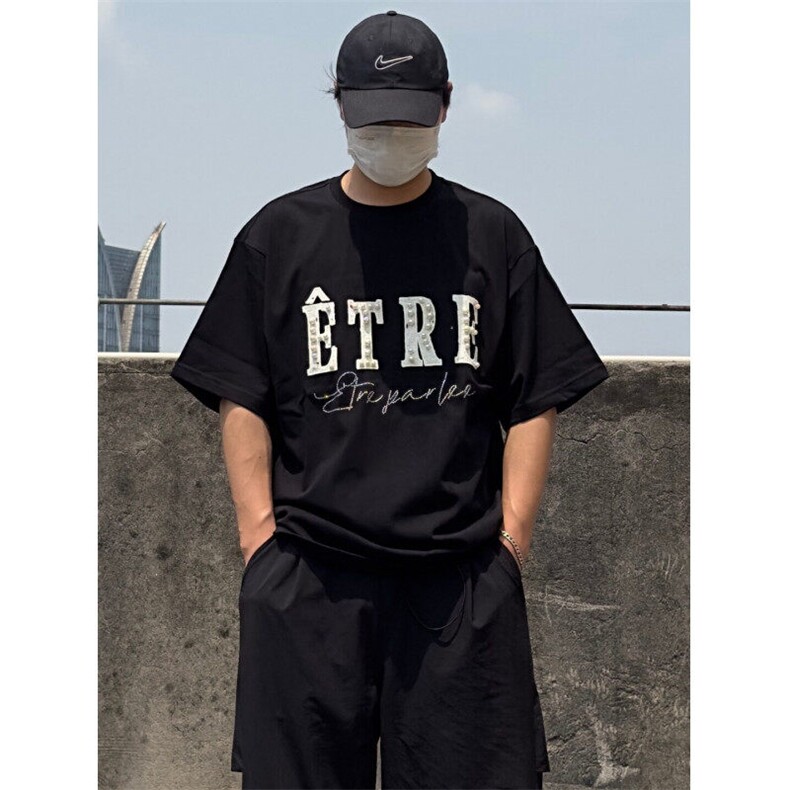 M545-P35刺绣学院风时尚潮流休闲百搭简约套头短袖T恤男女同款,男装T恤,星座617A-1（原B318A）