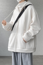 8XL-M高品质！卫衣厚外套男加绒加厚开衫羊羔毛卫衣WY13P68控88，男装卫衣，电商D206-1