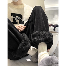 【现货M-5XL】XZ612-K8535-P60欧棉绒羊羔绒加厚雪尼尔灯芯绒裤，男装休闲裤，星座612