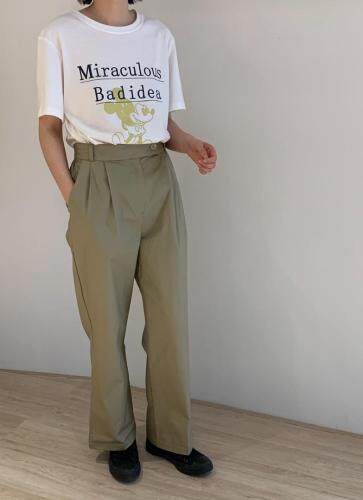 字母图案T，女装，Fueeh