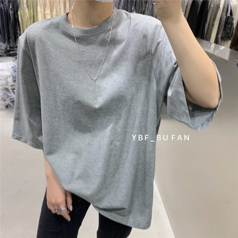 夏季新款垫肩开叉T，其它，不凡