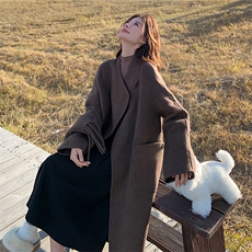 2025主推手工双面呢70毛羊毛大衣2B081-6337-P265-K388，女装羊绒大衣，2B081