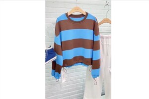 圆领套头卫衣，女装卫衣/绒衫，XCWY