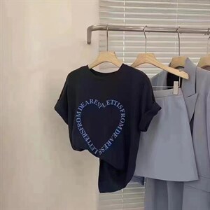 跑量体恤图片